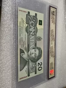 canada 20 dollars 1991 Specimen - Picture 1 of 2