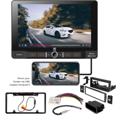 New 9" Single Din Car Stereo For 1995-2002 GM C/K Pickup w/ USB Screen Mirroring - Image 1 of 4