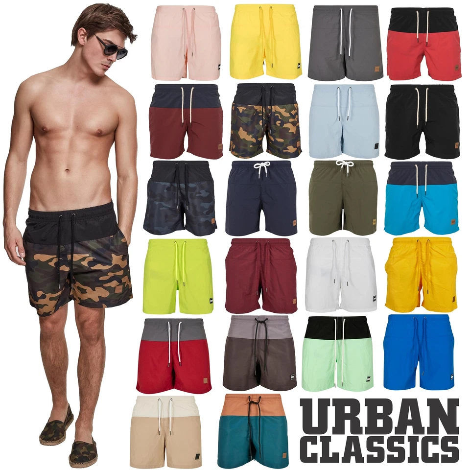 Urban Classics Badeshorts Schwimm Shorts Badehose kurze Hose Schwimmhose XS-5XL - Bild 1 von 1