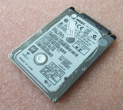 HP HGST 320GB 2.5" SATA 3GB 7.2K 32MB HDD Hard Drive HTS725032A7E630 634862-001 - Image 1 of 4