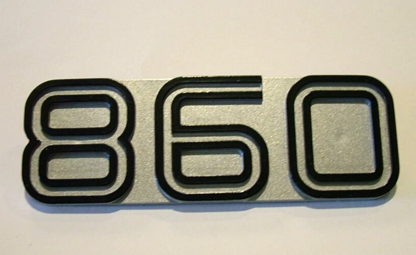 Cubierta lateral 860 insignia OEM para DUCATI 860GT GT 1974-1975 emblema nuevo DS03P Foto 1 de 1
