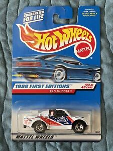 🇺🇸HOT WHEELS 1998 FIRST EDITIONS # 662 "BAD MUDDER" 433/40! New!