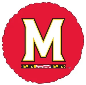 Maryland Terrapins NCAA College Sports Party Decoration 18" Round Mylar Balloon - Picture 1 of 1