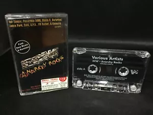 ECW Anarchy Rocks Cassette Tape (2001) Chimaira Linkin Park Disturbed Static-X - Picture 1 of 3