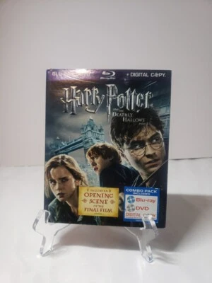 Harry Potter and the Deathly Hallows Part 1 Blu-Ray DVD (2011) Daniel Radcliffe  - Image 1 of 4