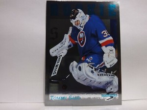 1995-96 Score Black Ice Tommy Salo #314 Rookie