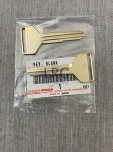 Toyota Master Key Blank 90s 4Runner Corolla Pickup Truck Supra Metal Set OEM - Picture 1 of 6