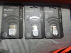 Eveo Bluetooth 4.0 Dongle Adapter Windows Pc Desk/Lap Stereo Keyboard?Lot Of 3