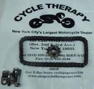 1978 HONDA GOLD WING GL1000A STARTER SPROCKET GEAR + CHAIN OEM - Bild 1 von 9
