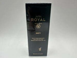Jafra Royal Jelly Defy 1.7 FL OZ Multi-Performance Protector de Edad SPF50 - Nuevo - Imagen 1 de 3