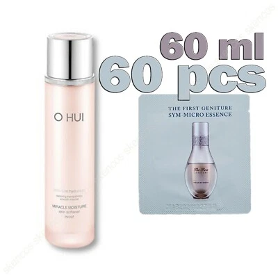 OHUI Miracle Moisture Skin (MOIST) 150 ml + Sym-Micro Essence 60 ml/piezas/antienvejecimiento Foto 1 de 4