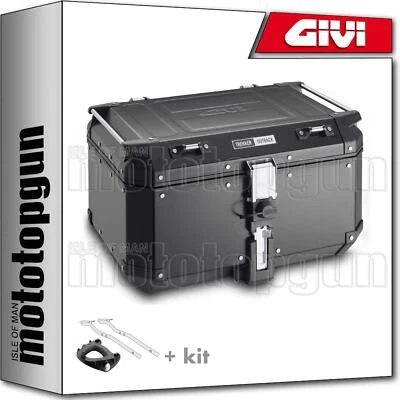 GIVI CASE TREKKER OUTBACK OBKN58B + HOLDER HONDA CBF 600 N 2010 10 2011 11 - Image 1 of 4