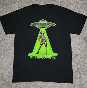 NUEVA Camiseta Puscifer Band Póster Álbum Manga Corta Negra Todas las Tallas KK133 - Imagen 1 de 3