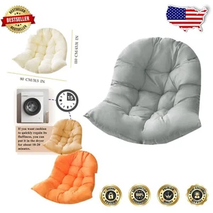 Ergonomic and Soft Cushion Pad for Indoor/Outdoor Chair Use - 5.24 lbs - Picture 1 of 10