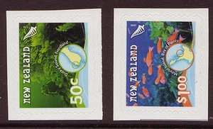 NEW ZEALAND 2008 UNDERWATER REEFS BOOKLET PAIR UNMOUNTED MINT - Picture 1 of 1