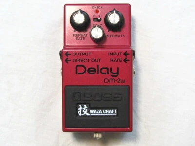 Used Boss DM-2W Waza Craft Analog Delay Guitar Effects Pedal - Image 1 of 3