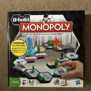 U-Build - Monopoly Brand: Hasbro,Rare And Hard To Find Now - Picture 1 of 2