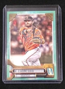 2022 Topps Qypsy Queen Brandon Crawford Green 023/199 SP Parallel Giants Mint - Picture 1 of 4