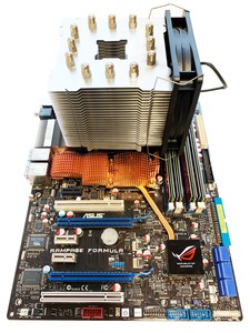 Bundle Mainboard ASUS X48  ROG Rampage Formula + Intel Quadcore Q9650  + 8GB RAM