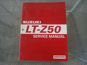 2006 Suzuki LT-Z50 K6 Z50 Quadsport 50 OEM Original Shop Service Manual - Bild 1 von 3