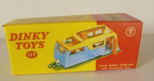 Caravana de cuatro literas Repro Box Dinky Nr.117 - Imagen 1 de 1