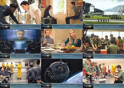 ENDER'S GAME MOVIE 2014 CRYPTOZOIC COMPLETE BASE CARD SET OF 69 - Image 1 of 2