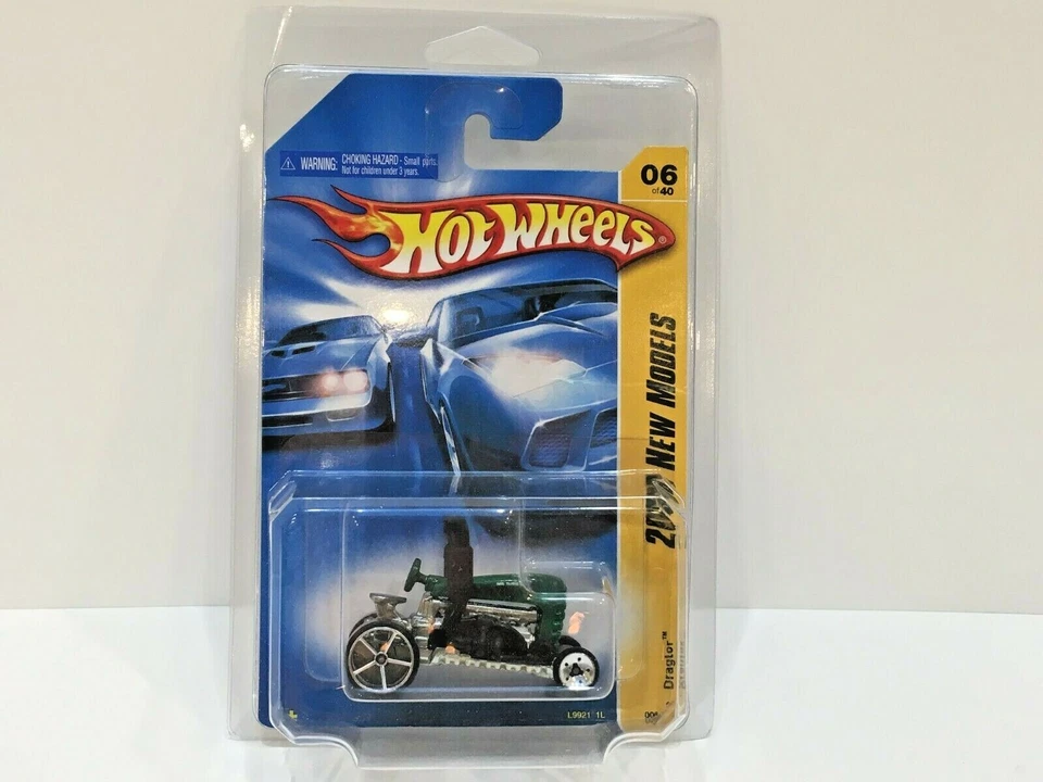Hot Wheels 2008 nuevos modelos DRAGTOR (Tractor) 6/40 verde Foto 1 de 4
