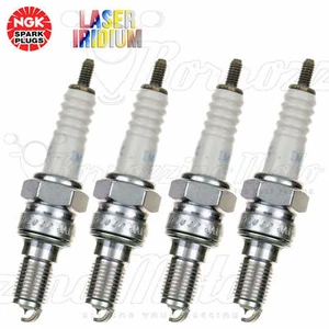 4 Plug NGK Iridium Laser Printer IMR9C-9H Honda CBR 600 RR 2009 2010 2011 - Picture 1 of 3