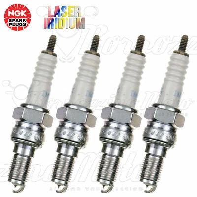 4 CANDELE NGK IRIDIUM IRIDIO LASER IMR9C-9H HONDA CBR 600 RR 2009 2010 2011 Foto 1 de 3
