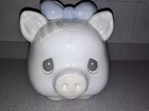 RARE Large 1994 Piggy Bank Enesco Precious Moments Collection w/plug EUC No Box - Picture 1 of 7