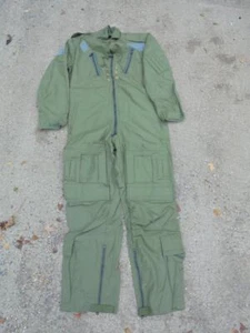 Issue British RAF ARMY MK14A Flying Aircrew Coveralls Green Size 6 - Picture 1 of 6