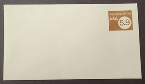 Scott U591 5,9 Cent geprägter Umschlag - Bild 1 von 1