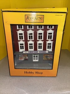 MTH Electric Trains Rail King 30-9058 4-Story Royal Blue Grocery Store - Picture 1 of 14