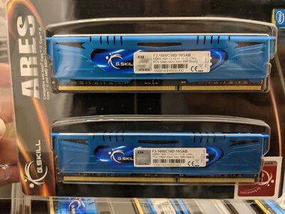 G.SKILL Ares Series 16GB (2 x 8GB) 240-Pin PC RAM DDR3 1600 PC3 12800 - Image 1 of 3