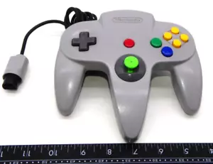 Opened Deep Clean Official N64 Controller New Green Thumbstick Nintendo 64 OEM - Picture 1 of 11