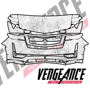 2021-2024 Cadillac ESCALADE Frontal Pre-Cut Paint Protection Film Clear Bra PPF - Picture 1 of 3