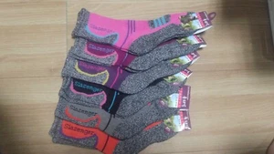 6 paia calze lunghe donna Slazenger per escursionismo/arrampicata/outdoor/tracking sport  - Foto 1 di 1