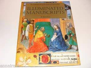 Illuminated Manuscripts by D M Gill 1996 Medieval Masterpiece Art - Foto 1 di 2