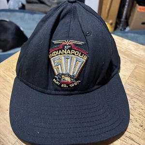 Vintage Indianapolis 500 Hat Black SnapBack 1997 - Picture 1 of 12