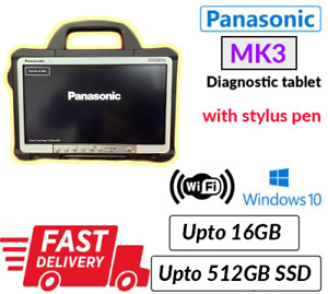Panasonic CF-D1 MK3 Xentry Tablet 16GB Ram 512GB SSD Intel i5-6300@2.40 Grade A