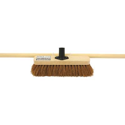 Cotswold 12  Soft Coco Broom With 48  Wooden Handle • 10.99£
