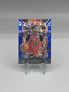 Julian Phillips 2023-24 Panini Select Azul Hielo agrietado RC Mezzanine #331 Bulls - Imagen 1 de 2