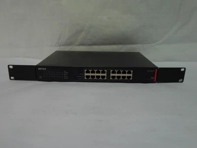 Buffalo BS-GU2016P POE 16-Port Gigabit Network Switch (J531) - Image 1 of 4