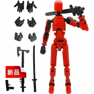 Figure Robot Action Dummy Red New - Picture 1 of 5