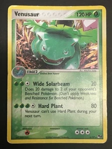 Pokemon TCG Venusaur 6/17 Pop Serie 2 Holo Raro Danneggiato HP - Foto 1 di 12