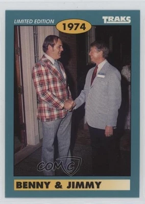 1992 Traks Benny Parsons Limited Edition Benny Parsons Benny & Jimmy #23 HOF - Image 1 of 2