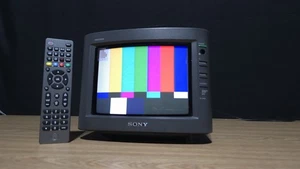 Sony 9" KV-9AD2 Trinitron Color CRT TV with Remote - Picture 1 of 13
