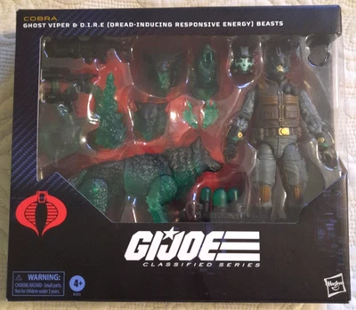 GI JOE Classified Series GHOST VIPER & D.I.R.E BEASTS #170 Walmart EXCLUSIVE. - Image 1 of 4
