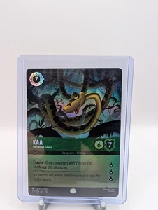 Kaa - Secretive Snake (Epic) - Whispers in the Well - 212/204 Lorcana TCG - Picture 1 of 2