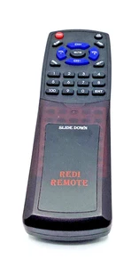 Telecomando originale REDI TV RC58A scorrevole di ricambio nero usato AAA - Foto 1 di 4